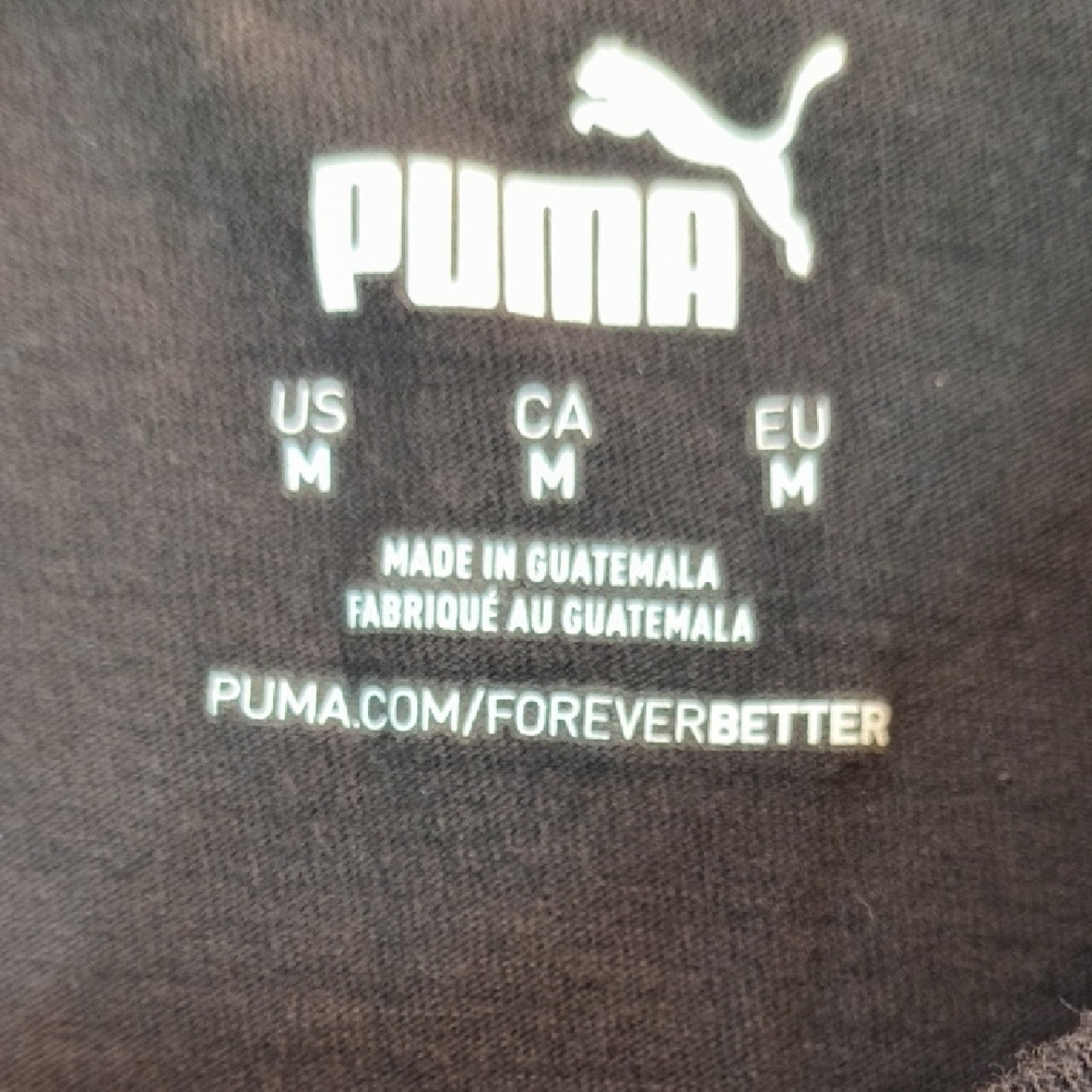 Puma Men's Black Graphic Tee , Size M - Picture 9 of 9